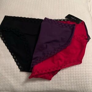 NWT Natori Women's Bliss Girl Brief 3-Pack